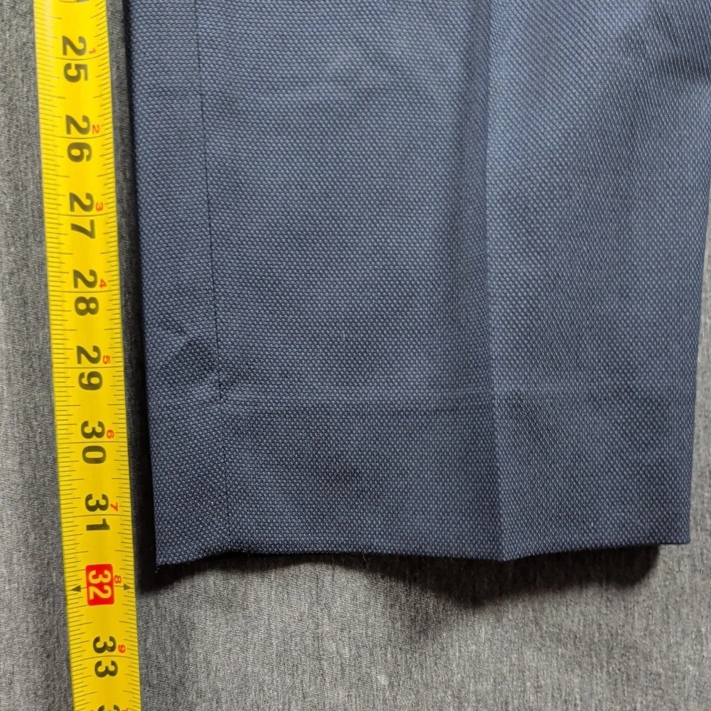 Chino Slim Fit 36x32 Navy Trousers Banana Republic Pants Stretch Corpcore Casual